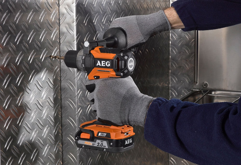 AEG  BS 18 CB LI Çift Kömürsüz Akülü Matkap (Lithium ion 18 V; 2.0 Ah)