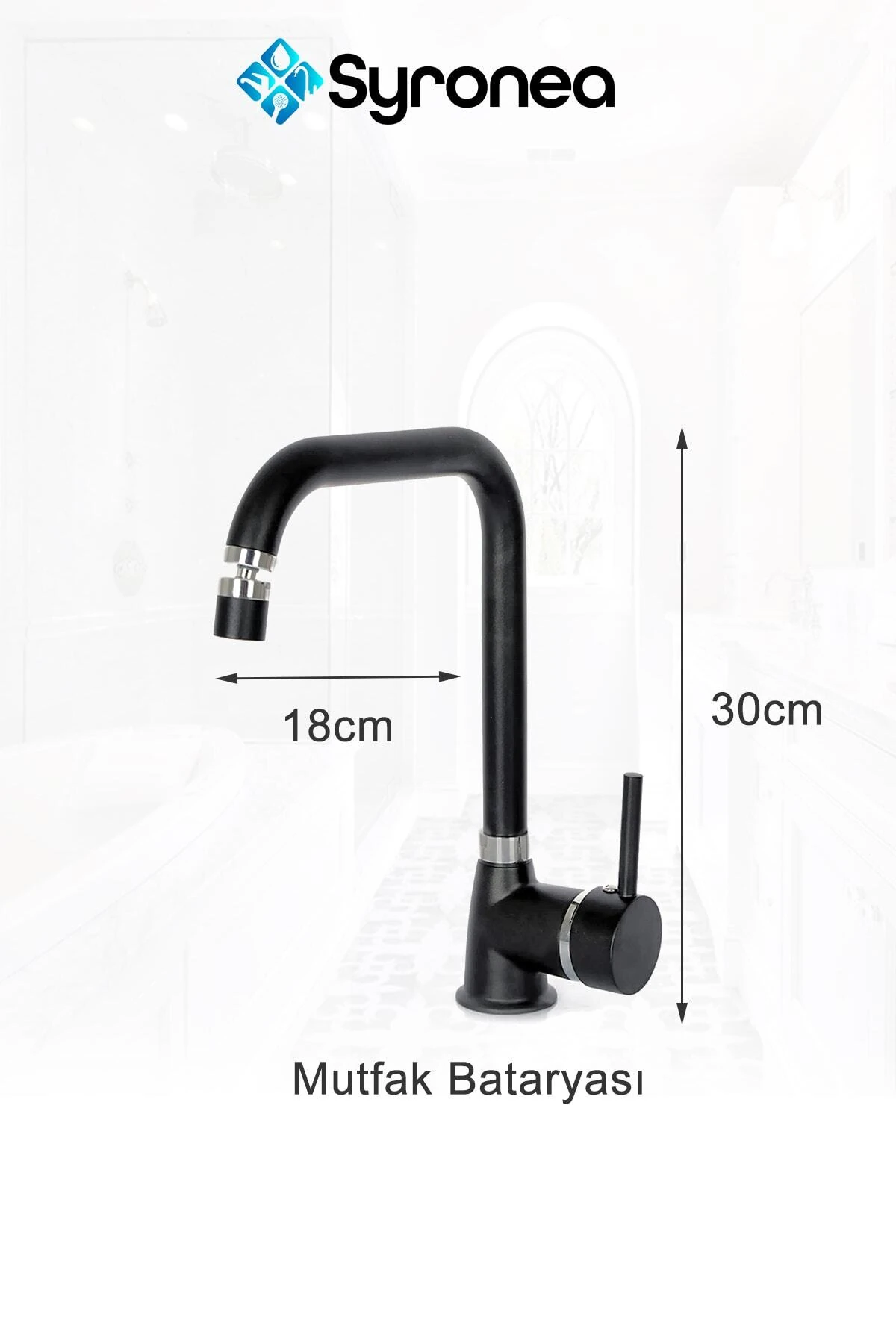 Özel Robot Yağmurlama Siyah Tepe Duş Seti Banyo Mutfak Lavabo Bataryası Seti Musluk Set