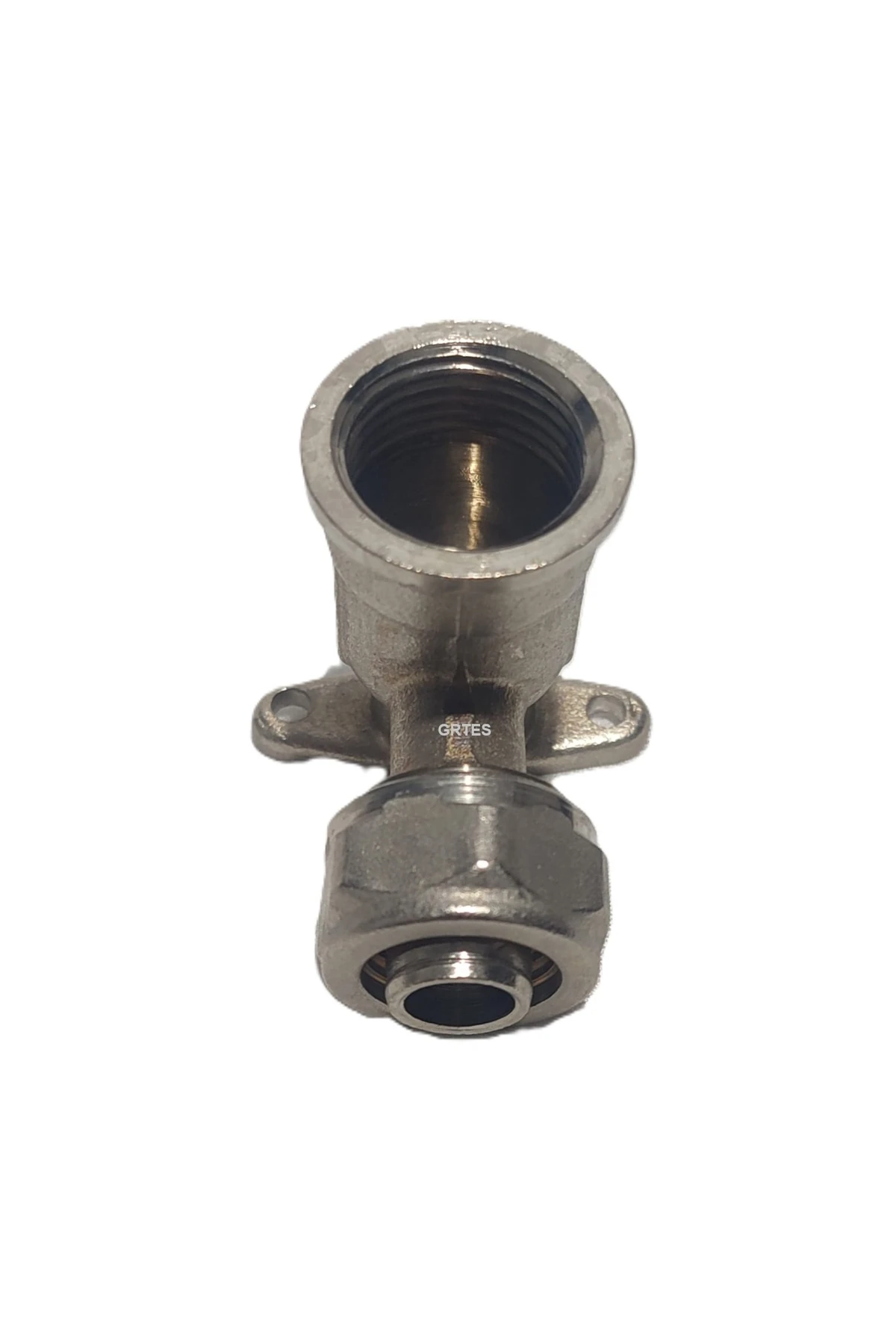 (5li Paket) Ø16x1/2" Pex Bağlantılı İç Dişli Ayaklı Dişi Dirsek (Mobil Sistem Boru Bağlantı Parçası)