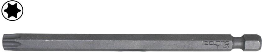 Izeltaş 4885211040 Uzun Torx Bits Uç T40X100 mm