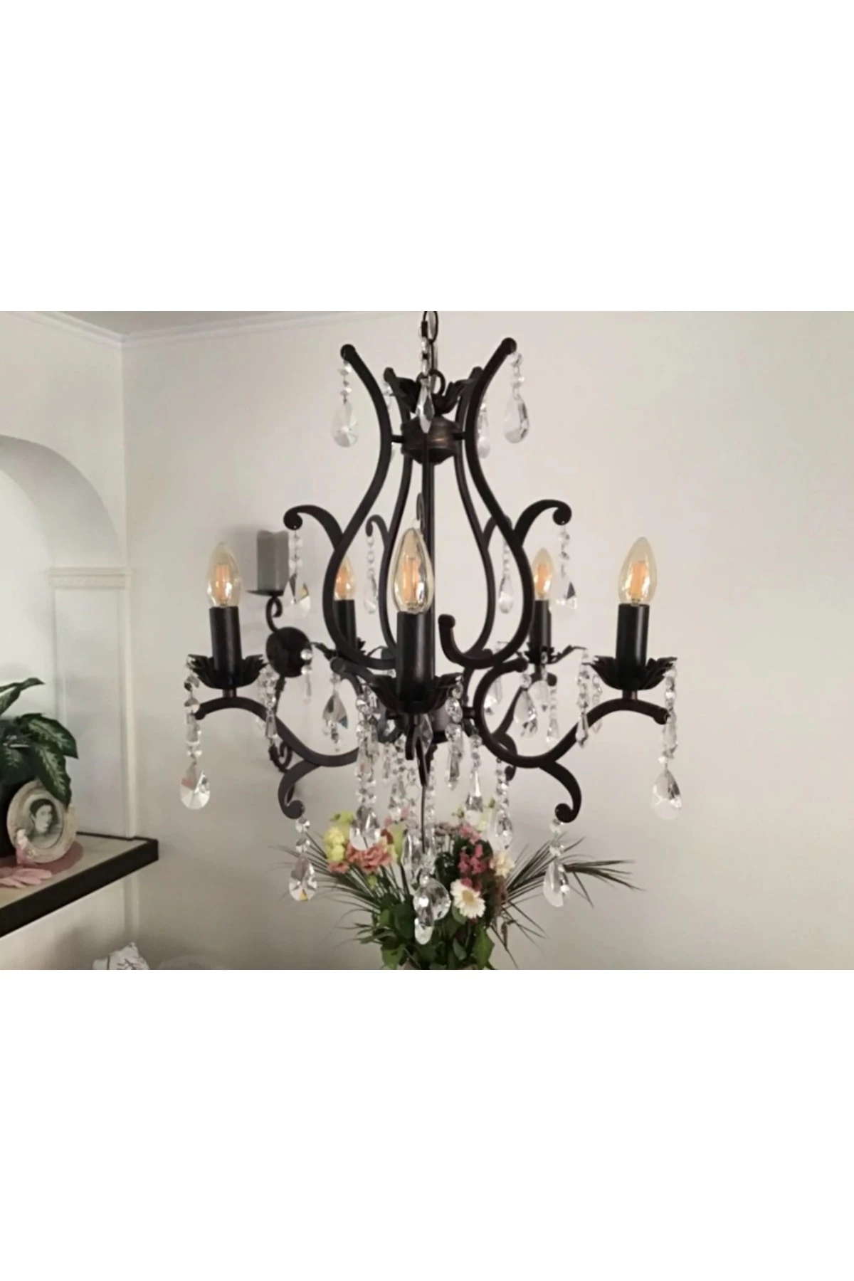 5 Adet Rustik Led Dekoratif Buji (2700K)