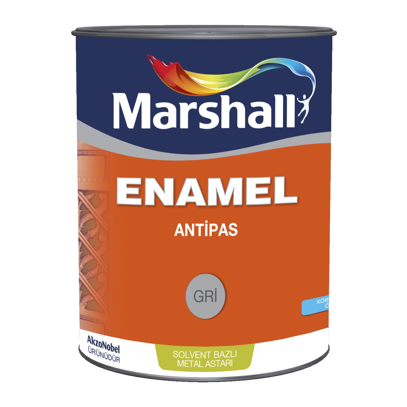 Marshall Enamel Antipas Gri 15 lt