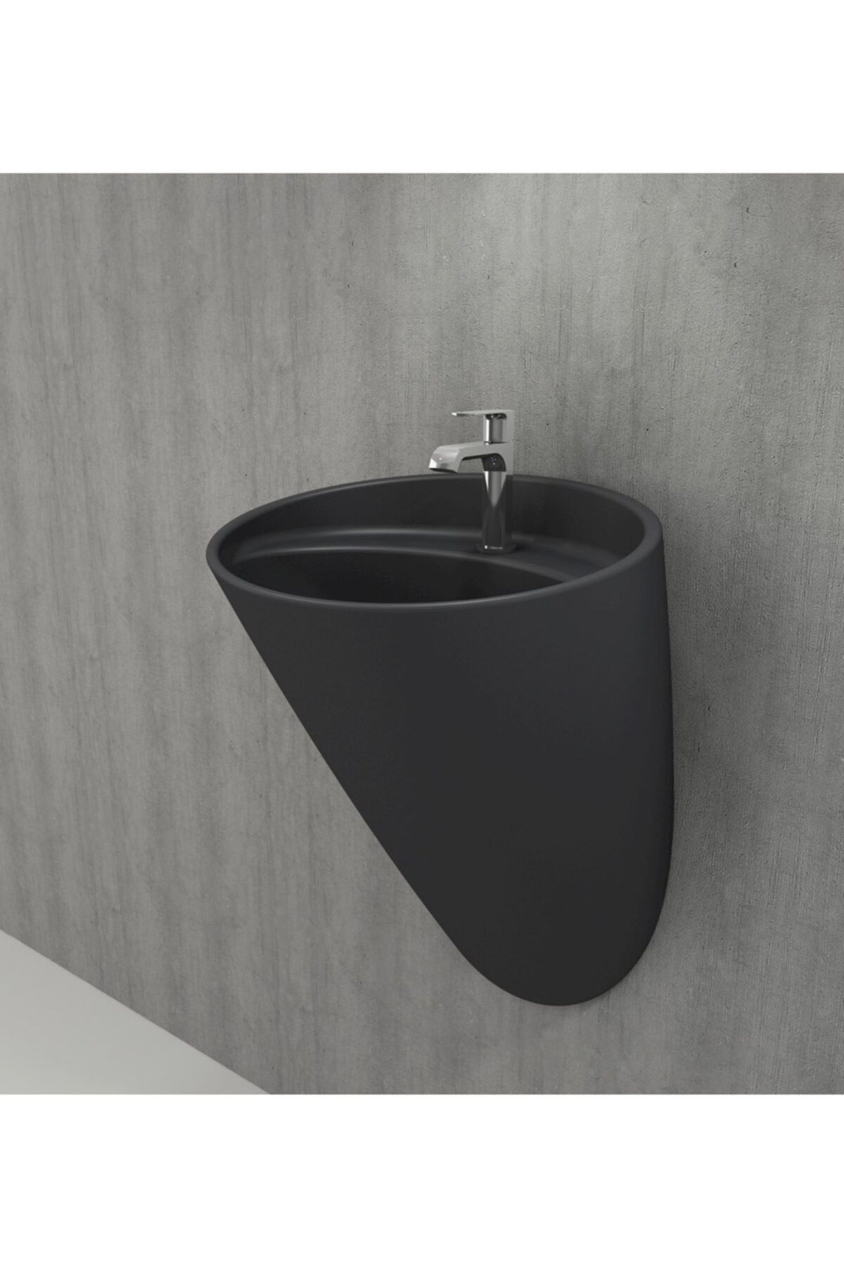 Venezıa Asma Monoblok Lavabo - Mat Antrasit
