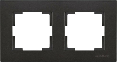 Rita Siyah 2'li Yatay Çerçeve (5 Adet )