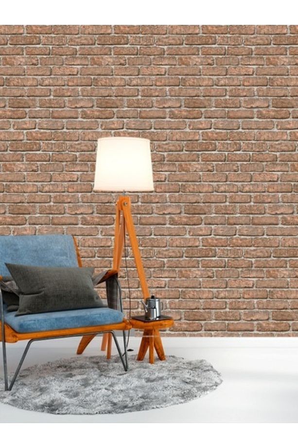 3 Boyutlu Tuğla Desen Duvar Kağıdı(5m2)