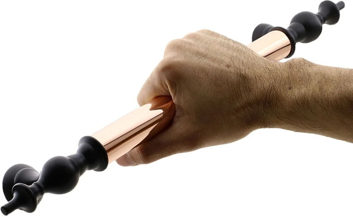 Sürgülü Kapı Çekme Kolu, Çelik, Bakır, Siyah, 30 Cm, Dayanıklı, Şık Tasarım