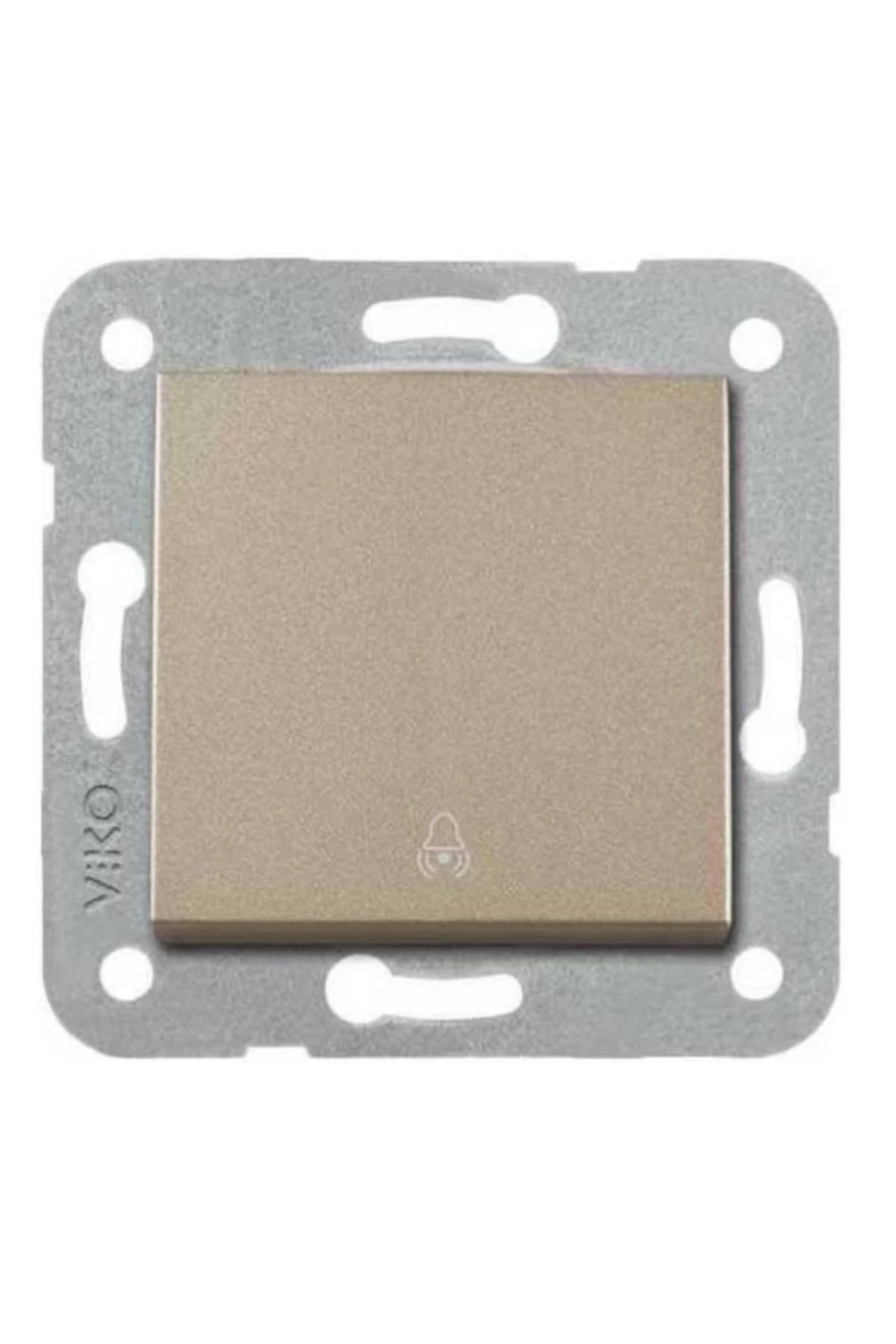 Novella Bronz Zil Anahtarı Mekanizma+kapak+çerçeve