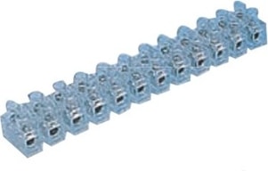 No:1 Sıra Klemens-170 C Dayanıklı Şeffaf 2,5-4 mm 12 Sıra 5 Adet Paket