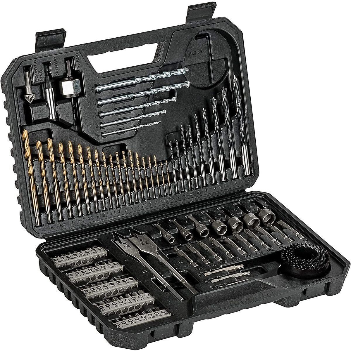 BOSCH Professional Gsb 185-LI 2 x 2.0AH Çift Akülü Darbeli Matkap - 06019K3100 +  V-Line Matkap & Vidalama Karışık Aksesuar Seti 103 Parça - 2607017367