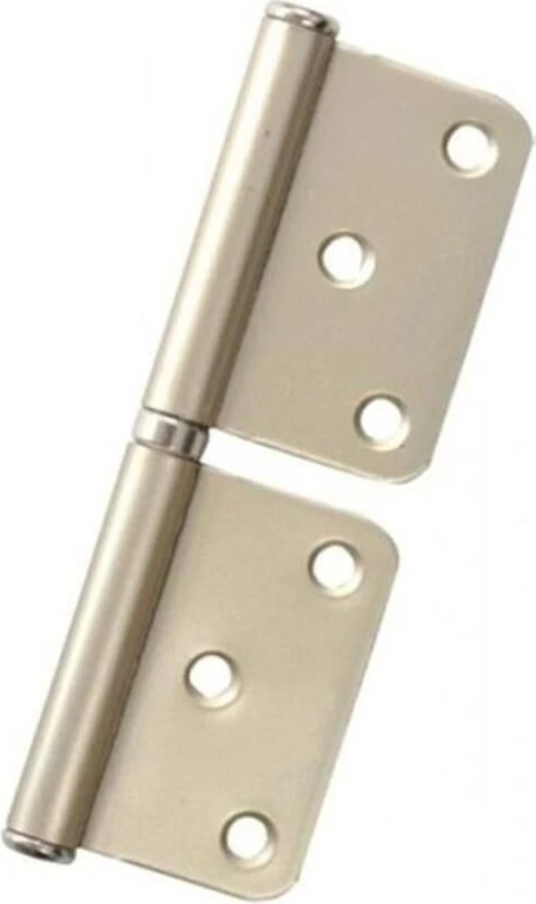 12 cm Saten Çelik Panel Yönsüz Kapı Menteşesi, Dayanıklı ve Şık Tasarım