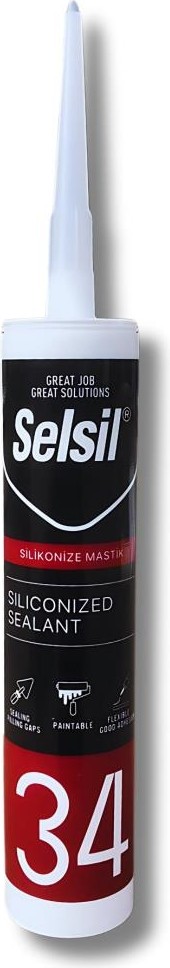 Silikonize Mastik Beyaz 450GR