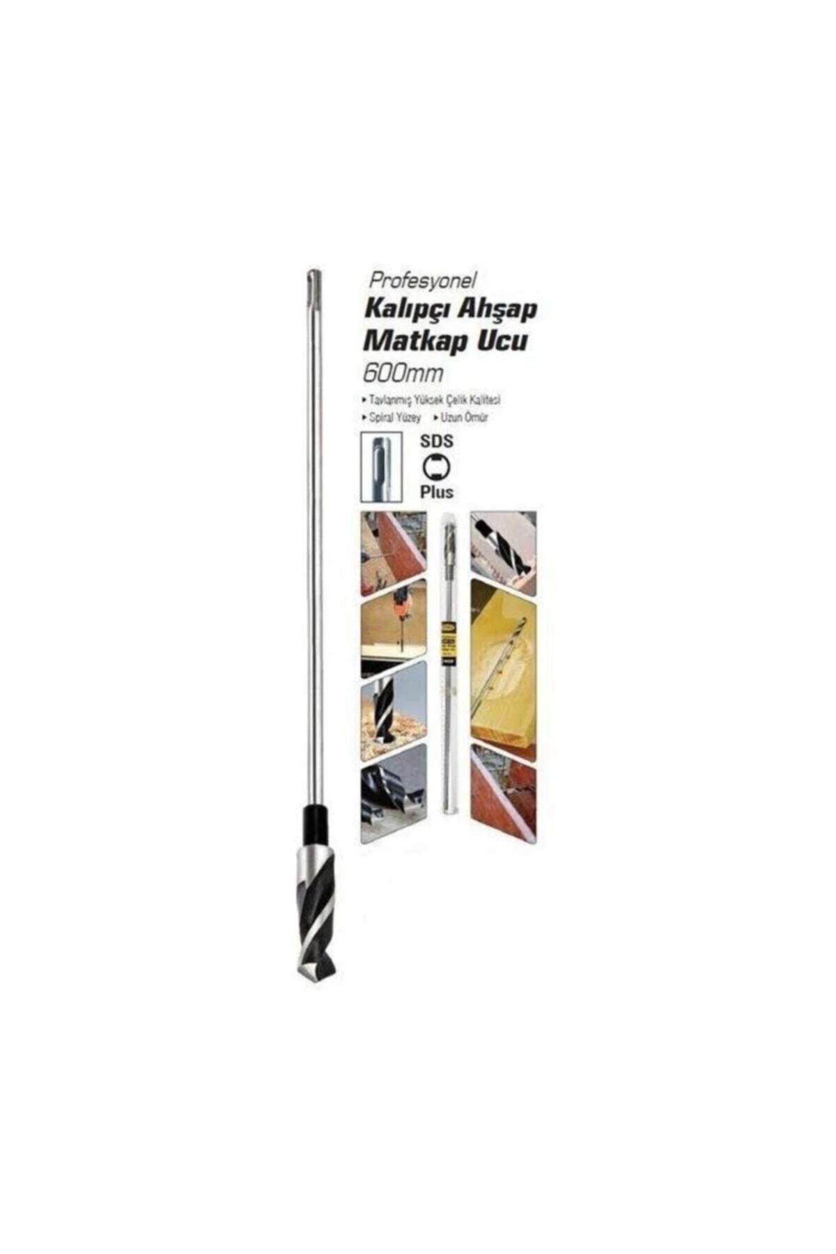 Ahşap Kalıp Ucu 1460 Sds Kalıpçı Matkap Ucu 10x600