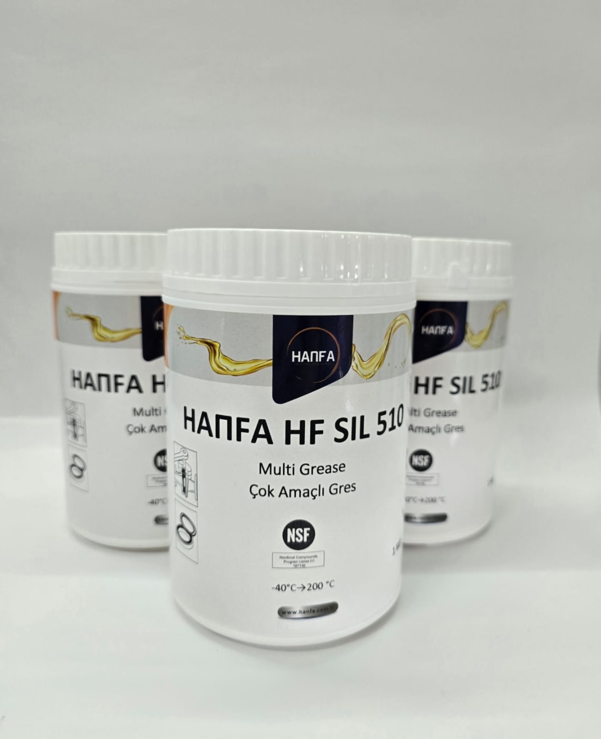Hf-Sil 510 Gıda Onaylı Multi Silikon Gres