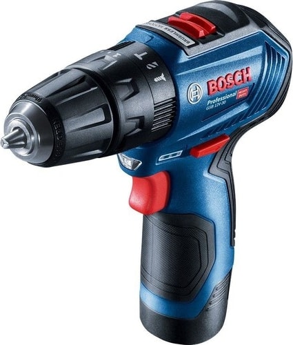 BOSCH Professional Gsb 12V-30 Çift Akülü Darbeli Vidalama Makinesi (Kömürsüz Motor) - 06019G9104