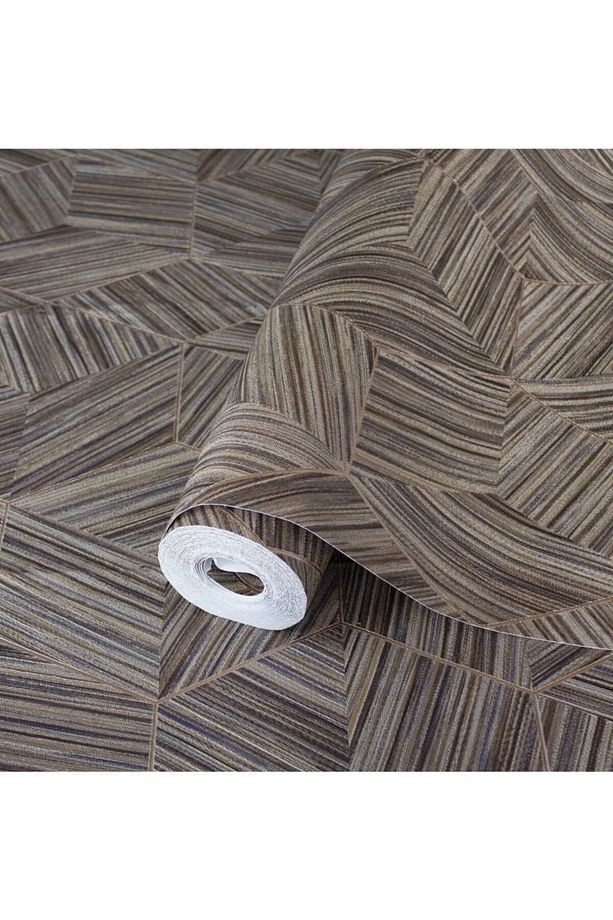 Octagon Geometrik Desenli Duvar Kağıdı 1211-3 (1211-3 / 10.0 MTR)