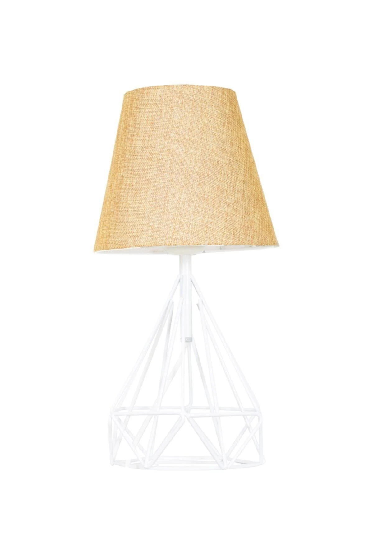 Prizma Model Şapkalı Masa Lambası