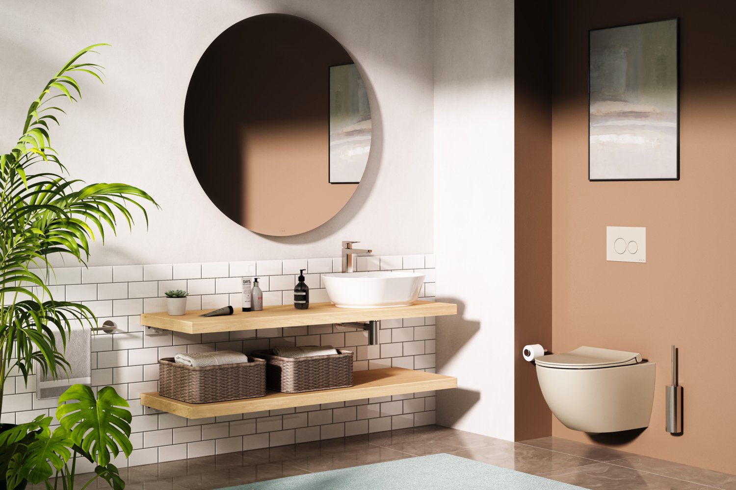 Origin A4512334 Lavabo Sifonu, T Tipi, Fırçalı Nikel
