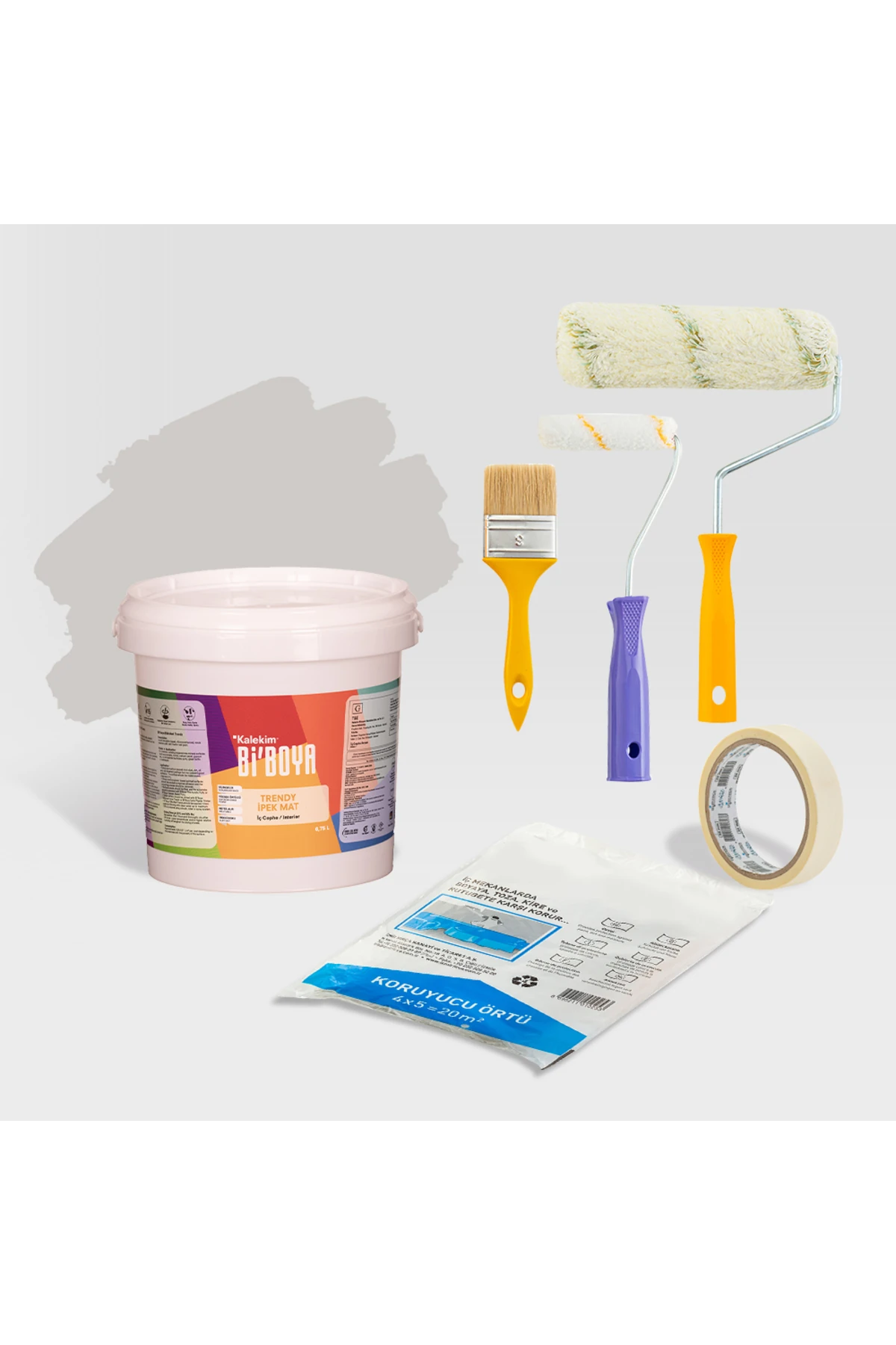 Tek Duvar Boyama Seti Alaçatı Rüzgarı