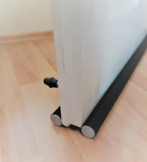 2 Adet Yakıt Tasarrufu Çift Taraflı Kapı Altı Rüzgar Önleyici Isı Yalıtım ve Soğuk Kesici Haşere Önleyici Sünger