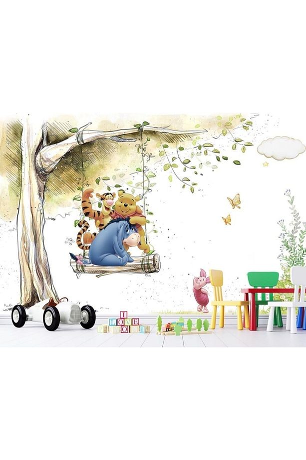 Winnie The Pooh Çocuk Odası Duvar Kağıdı