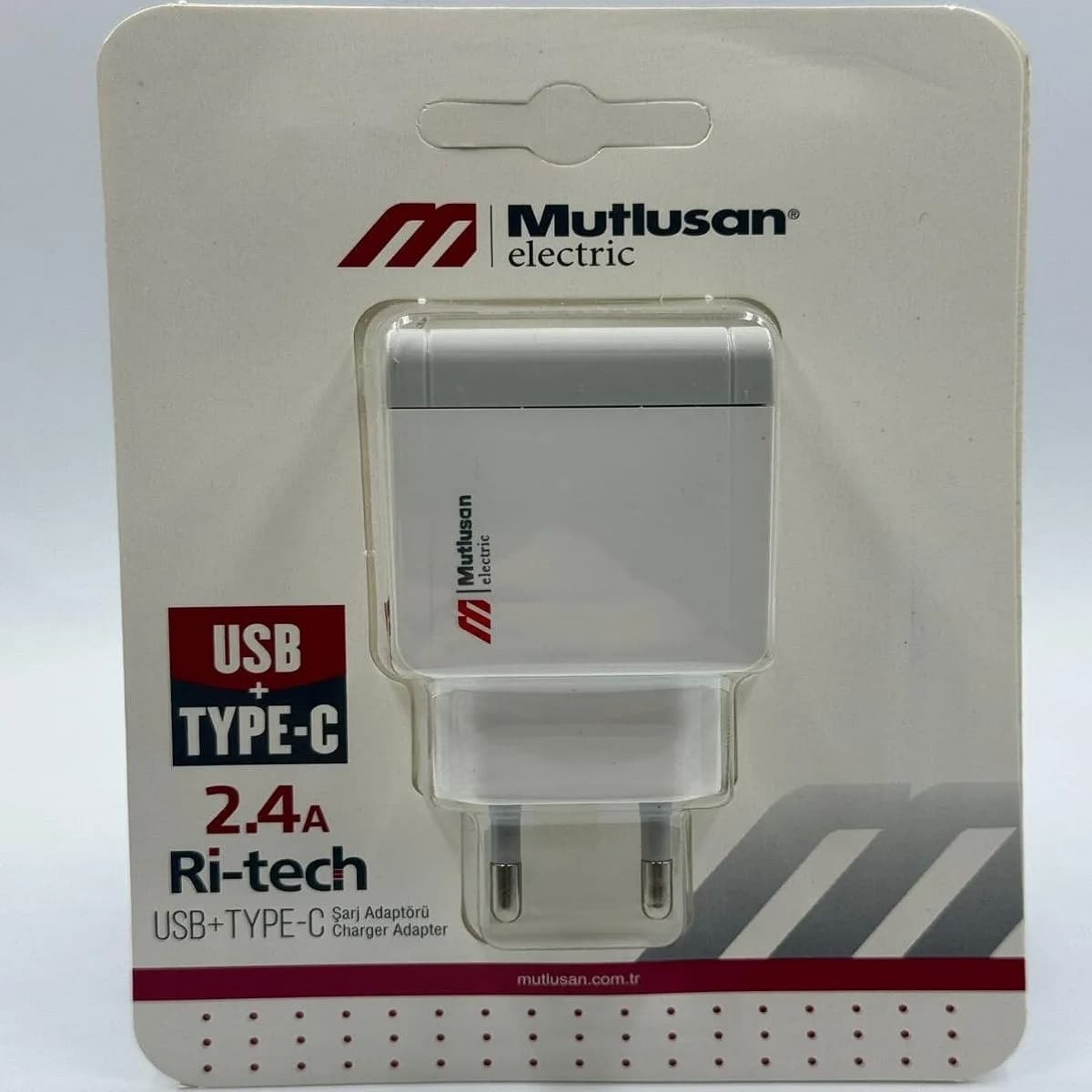 Usb+Type-C Fiş Adaptör 2,4A