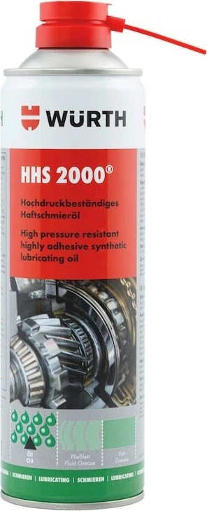 Tutunma Özellikli Yağlama Spreyi - HHS 2000 500 ml