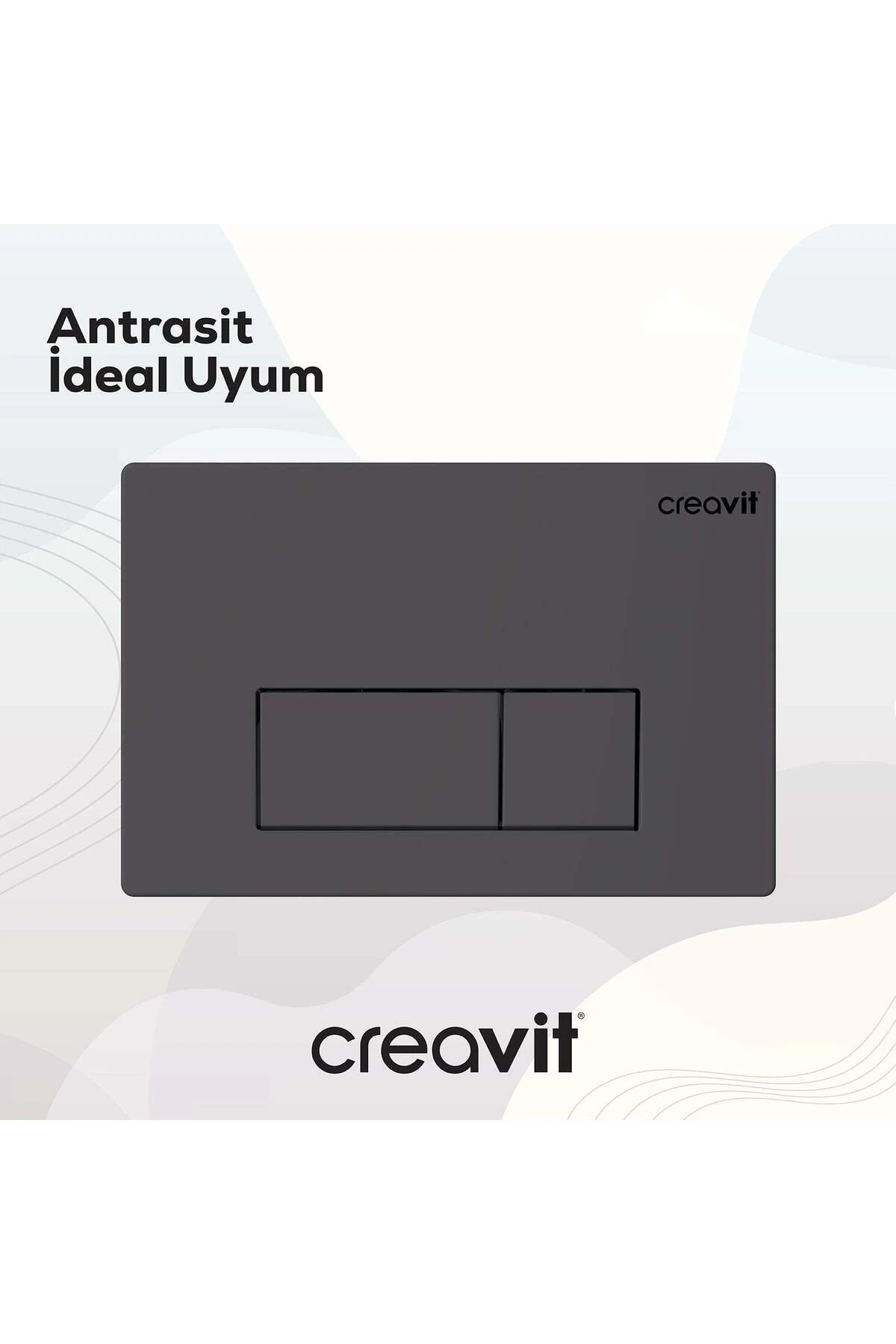 Arc Mat Antrasit Boyalı Kumanda Paneli