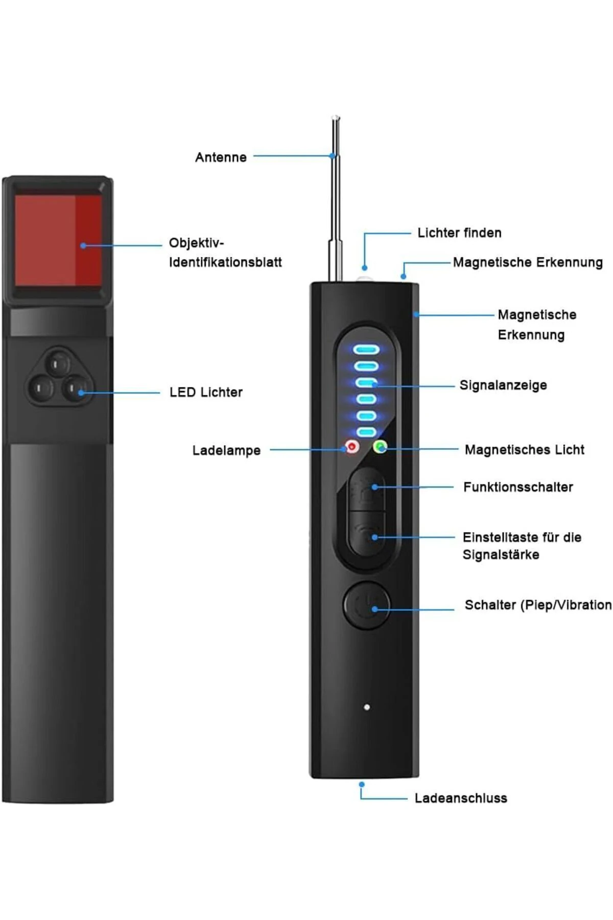 Gizli Kamera SeS Mikrofon Bulucu Dedektörü