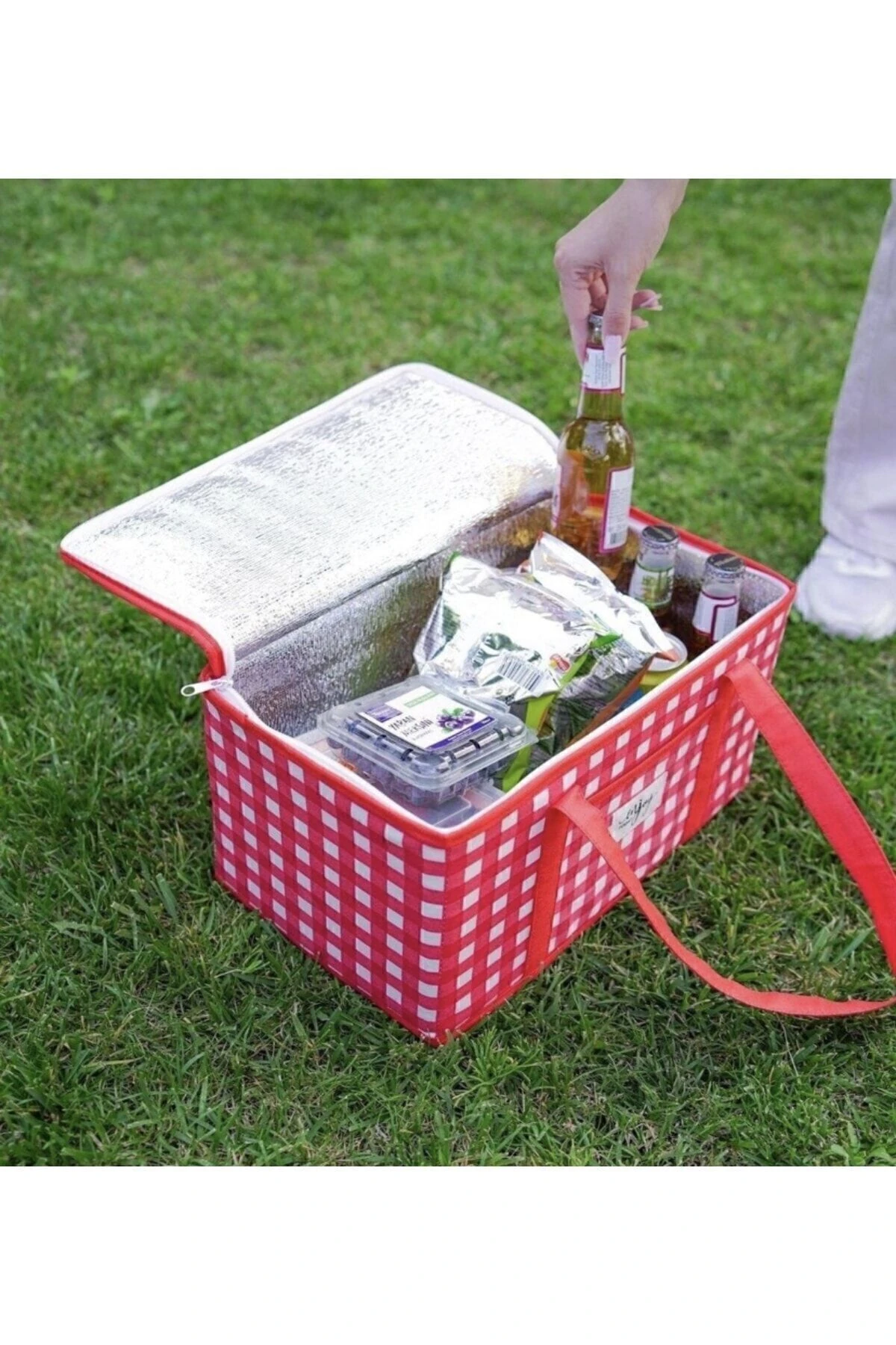 Izolasyonlu Termo Piknik Çantası Isı Yalıtımlı Su Geçirmez Termal Çanta Hh