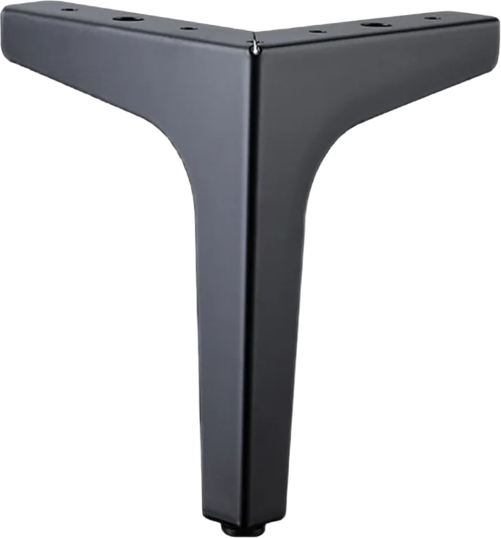 Aksesuar Hazal Ayak 15 Cm Siyah Metal Ayak 5 Adet