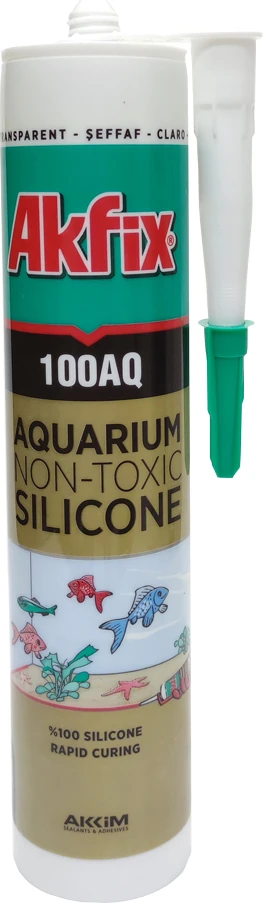 100AQ Akvaryum Silikonu 310ML Şeffaf