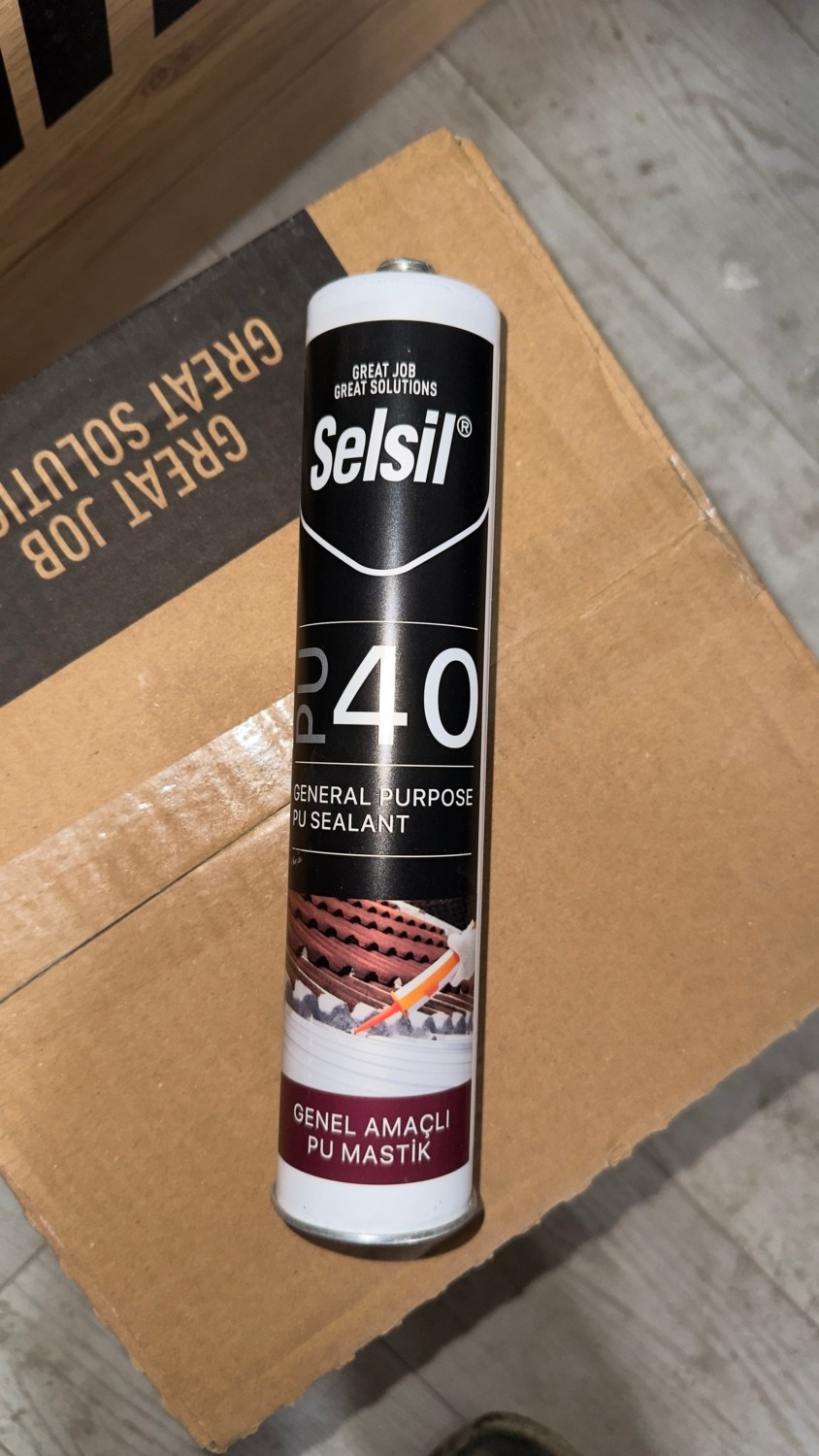Pu Mastik Yapıştırıcı Kırmızı 280 gr (2 Adet)