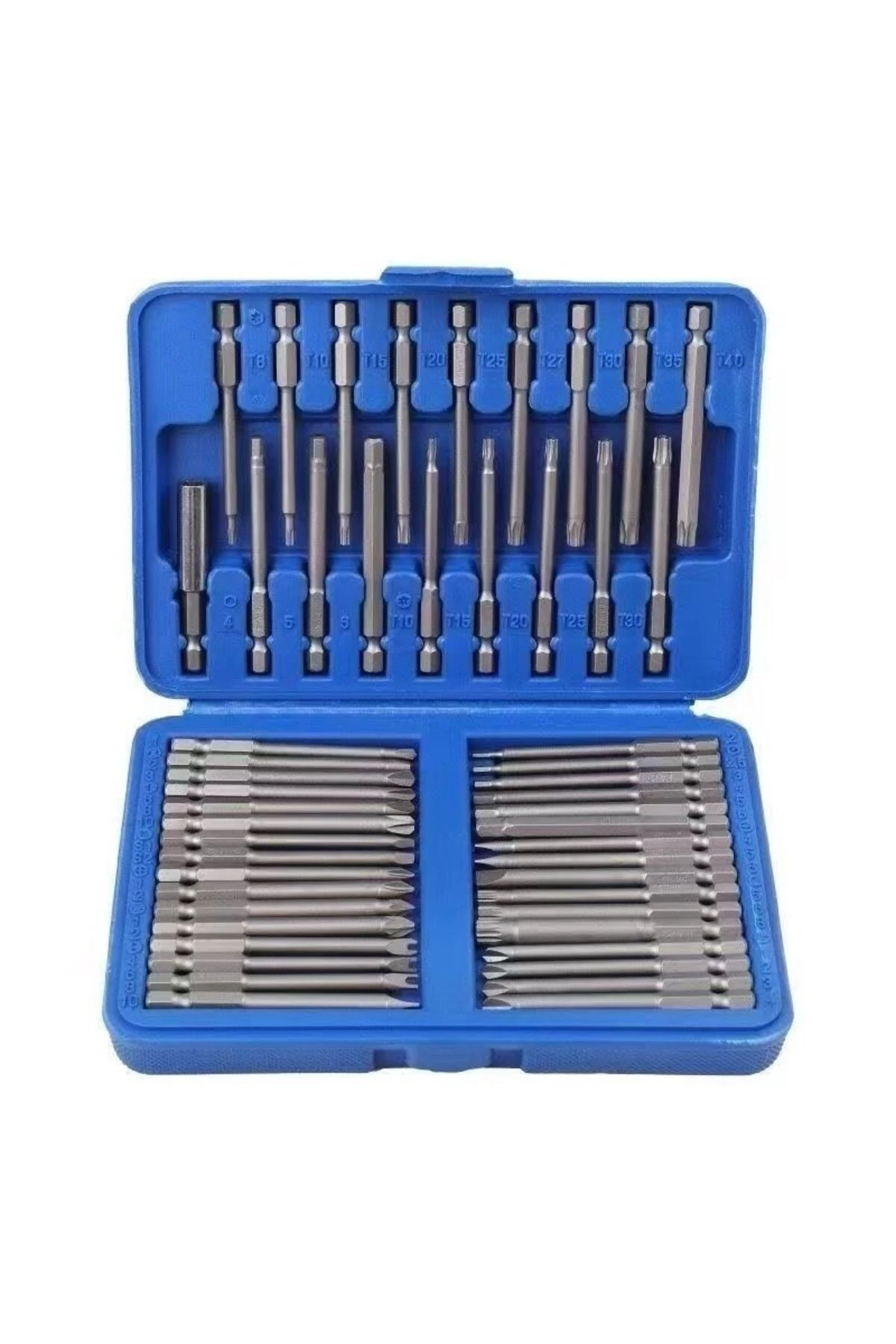 50 Parça Tornavida Ucu Seti Düz - Yıldız - Torx - Allen - Ribe - U Tipi