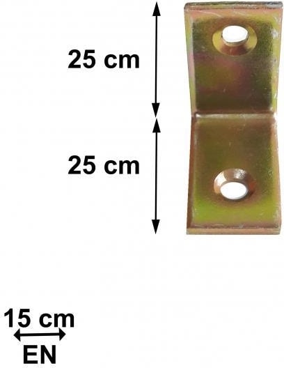 Masa Köşe 15X25 mm