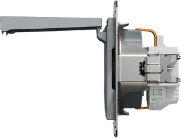 Asfora Çelik Kapakli Toprakli Priz