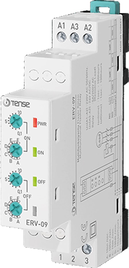 W-Otomat Tip Multifonksiyonlu Flaşör Rölesi