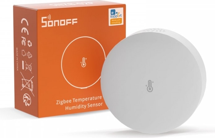 SNZB-02P Zigbee Sıcaklık ve Nem Sensörü