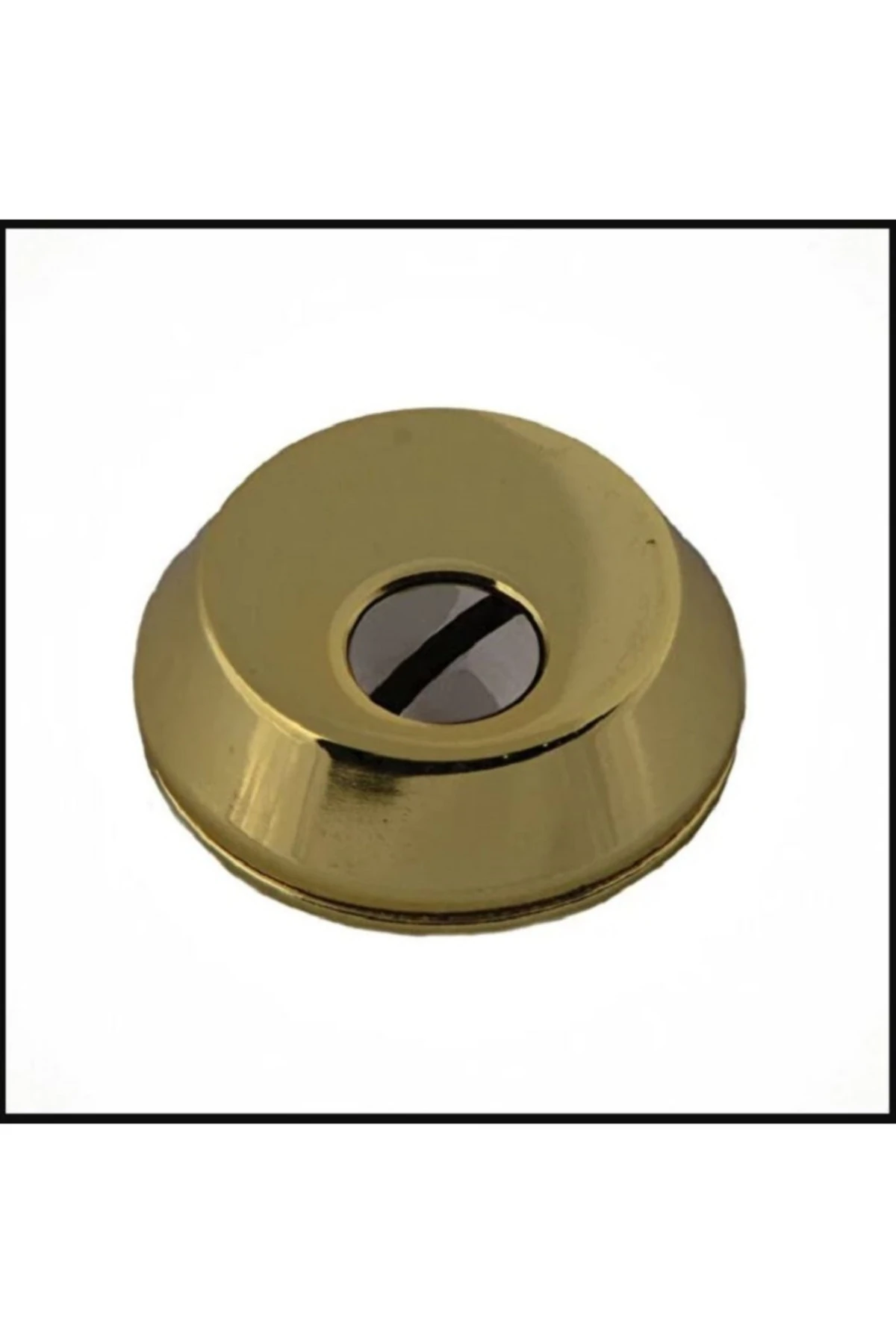 Çelik Kapı Barel Muhafazası - Çelik Rozet - Sarı Renk