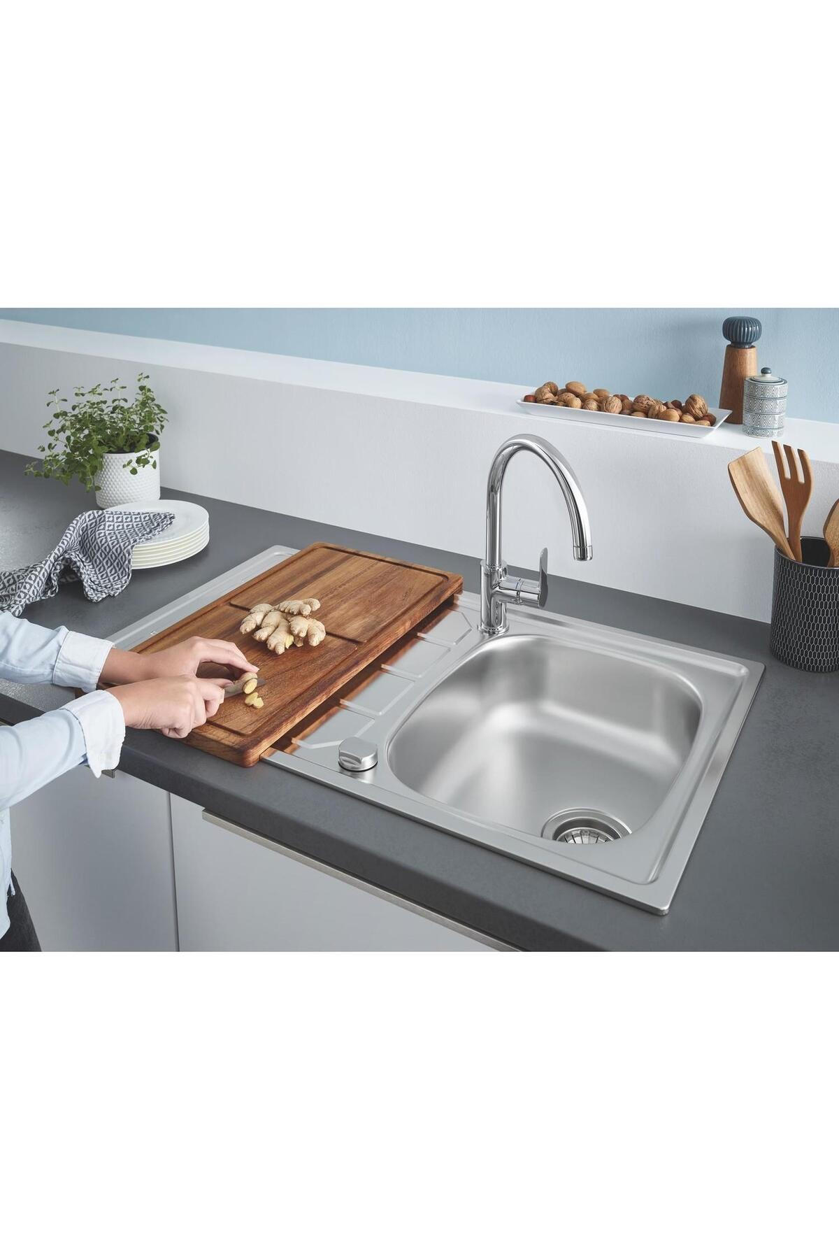 Bauflow Tek Kollu Eviye Bataryası Yüksek Borulu 31538000