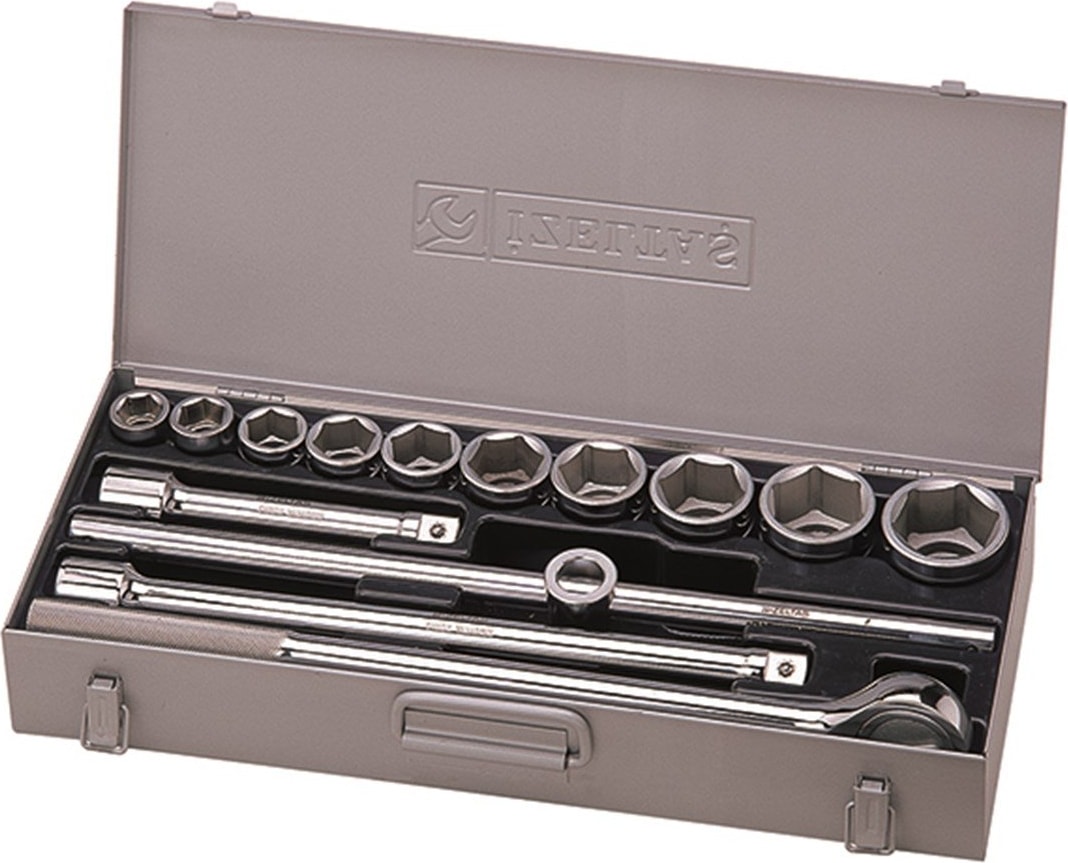 Izeltaş 3/4" Altı Köşe Lokma Takımı 14 Parça