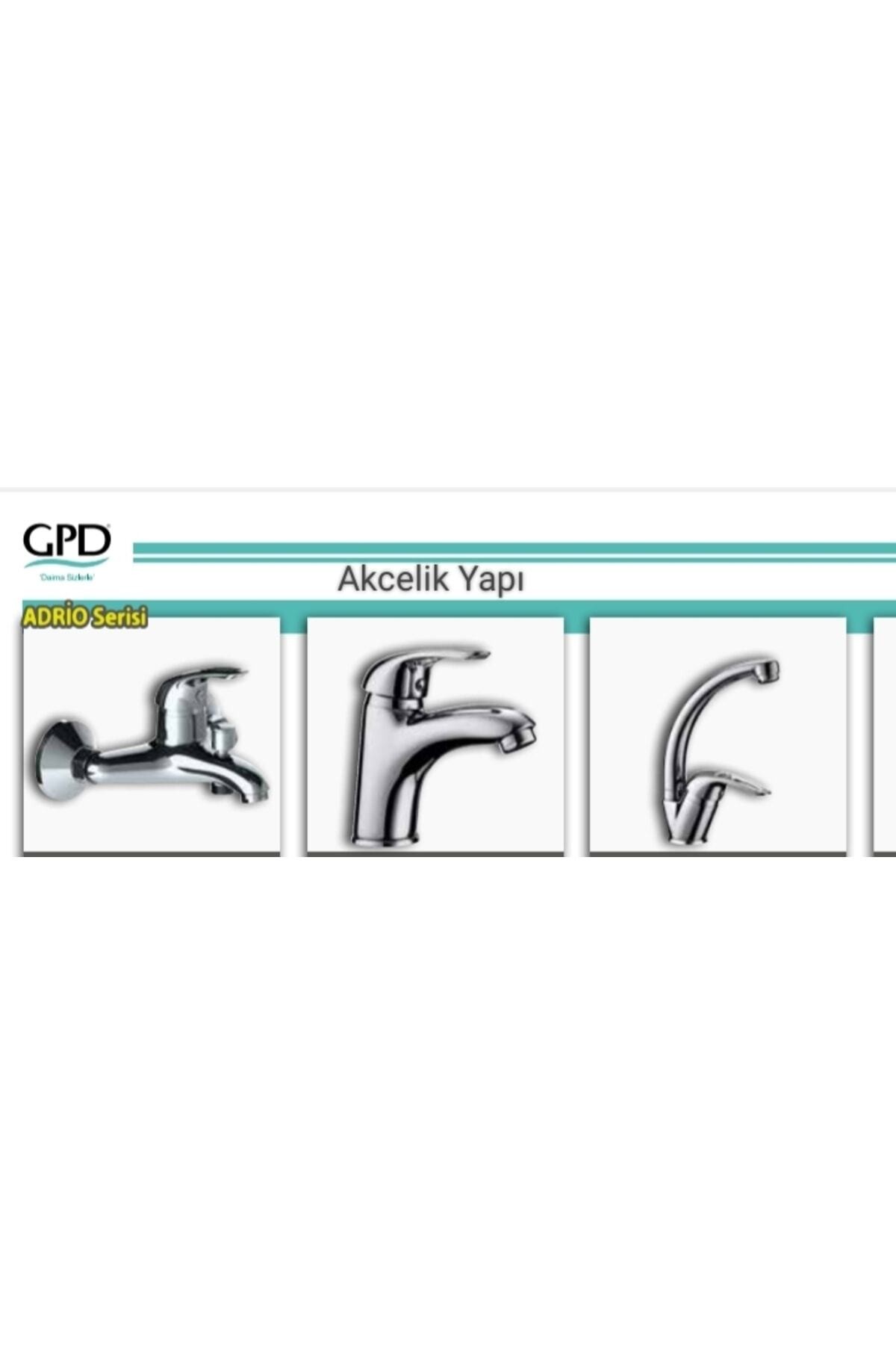 Adrio 3'lü Set Batarya Banyo,lavabo Ve Evye