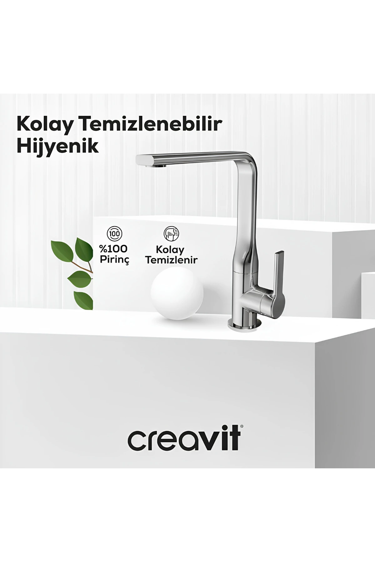 Nuovo Batarya Seti 3’Lü Banyo-Lavabo-Eviye