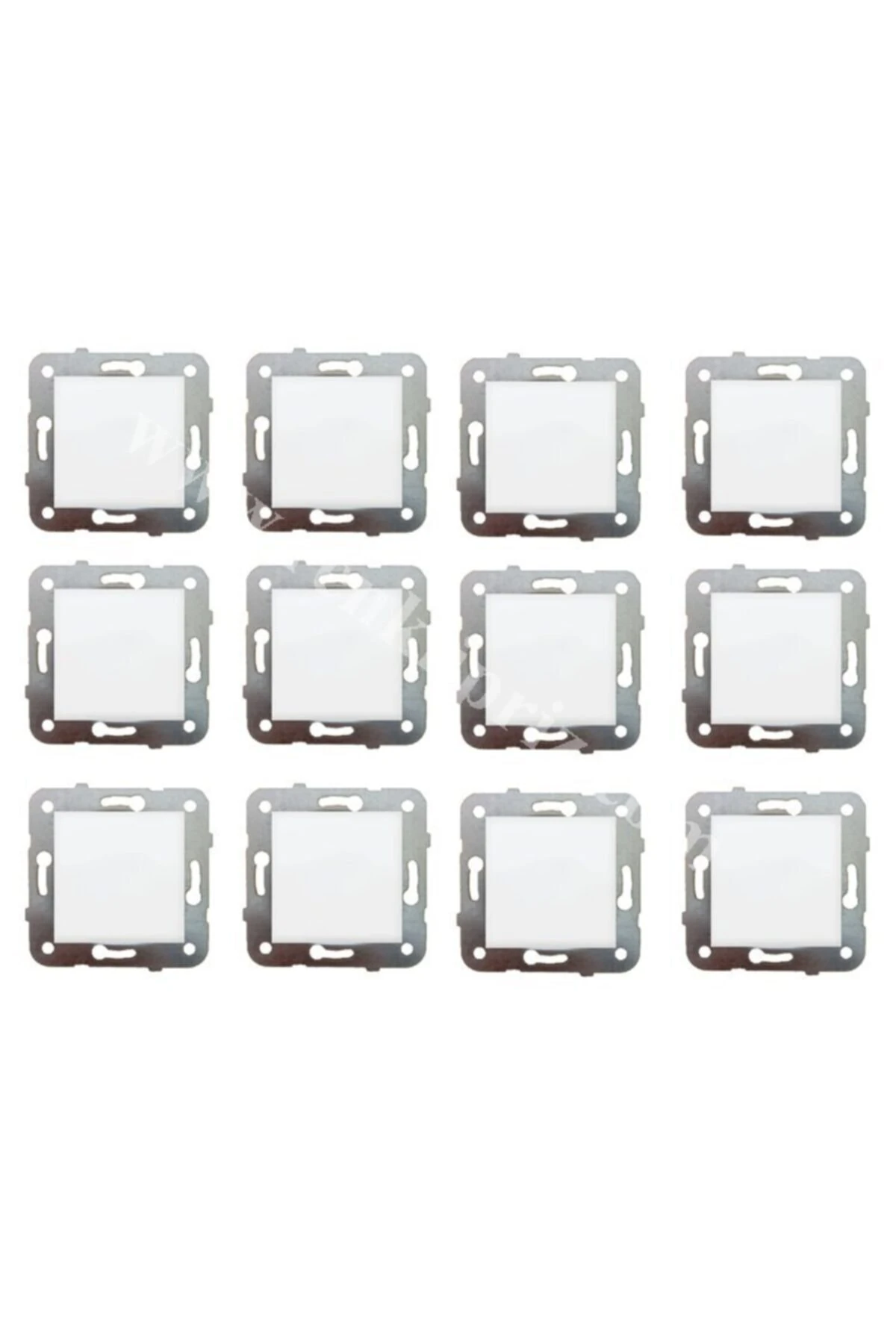 Karre 12'li Anahtar Beyaz Cerceve Dahil Değildir