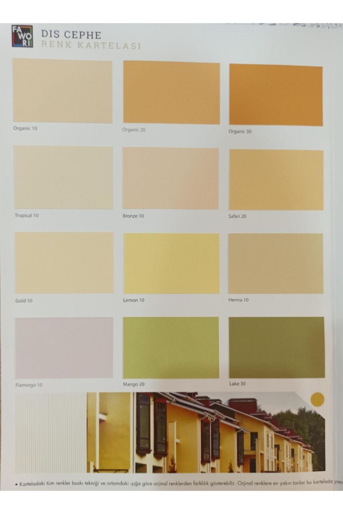 Fawori Silikonlu Dış Cephe Boyası 2.5 Lt