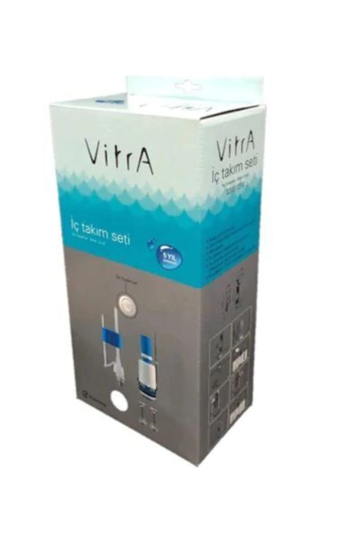 Klozet Tek Basmalı Rezervuar Iç Takımı 330b-1314