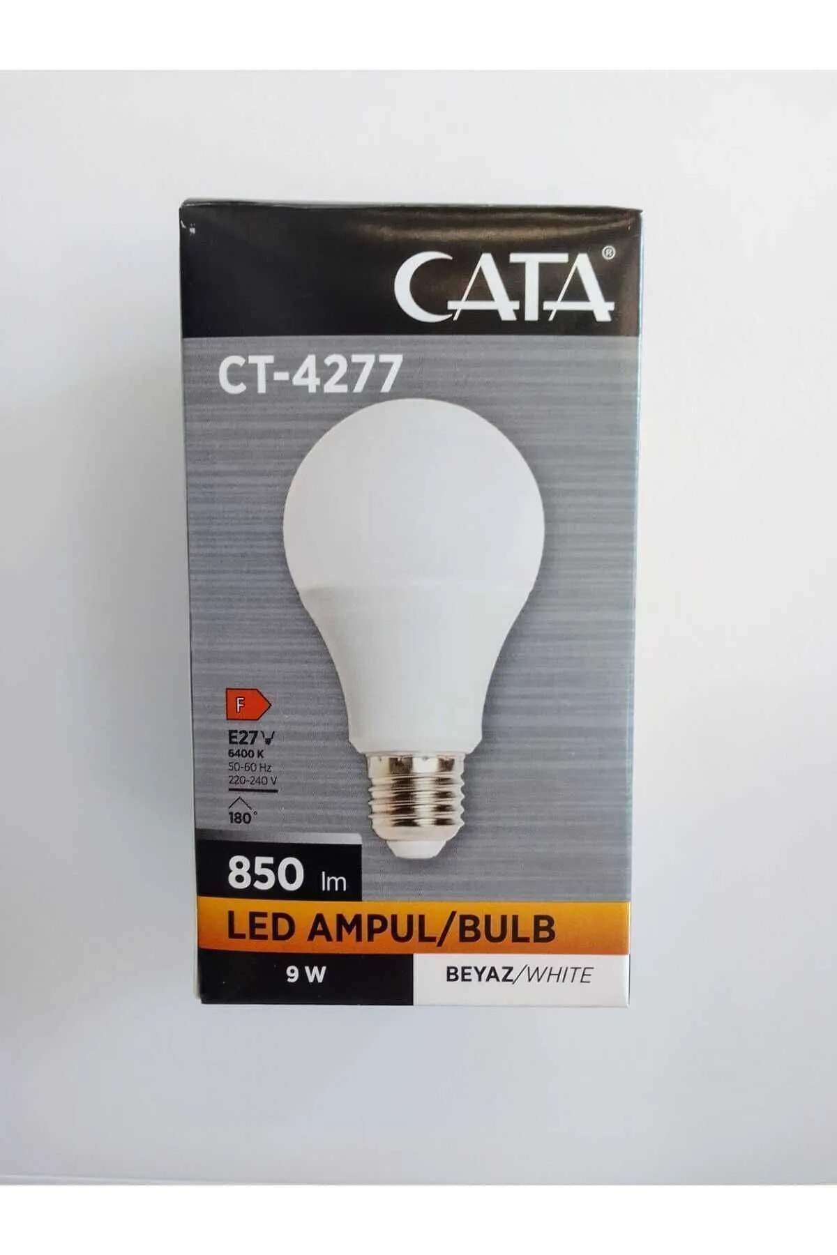 CT-4277 9W LED Ampul BEYAZ 6400K(100 Adet)