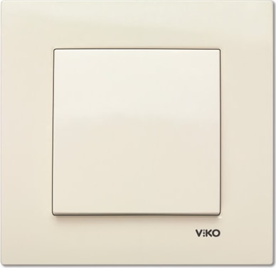 Karre Krem Zil Anahtarı Çerçeveli