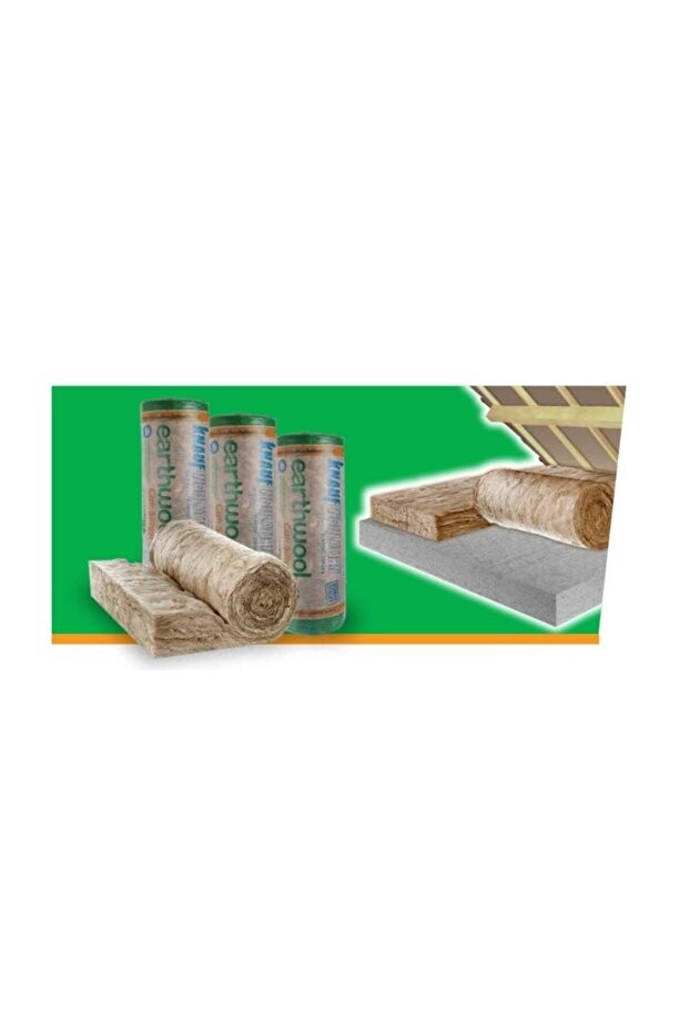 Earthwool 044 Çatı Şiltesi Aluminyum Folyolu (10cm)