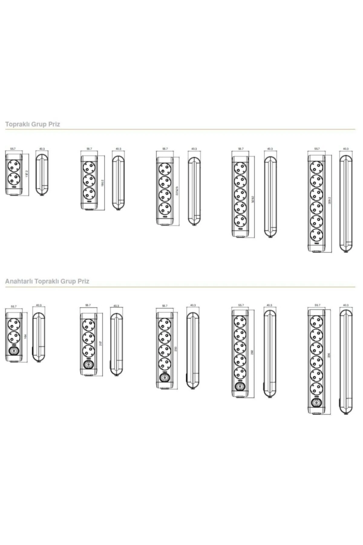 Multi-let 6lı Kablosuz Topraklı Çocuk Korumalı Priz