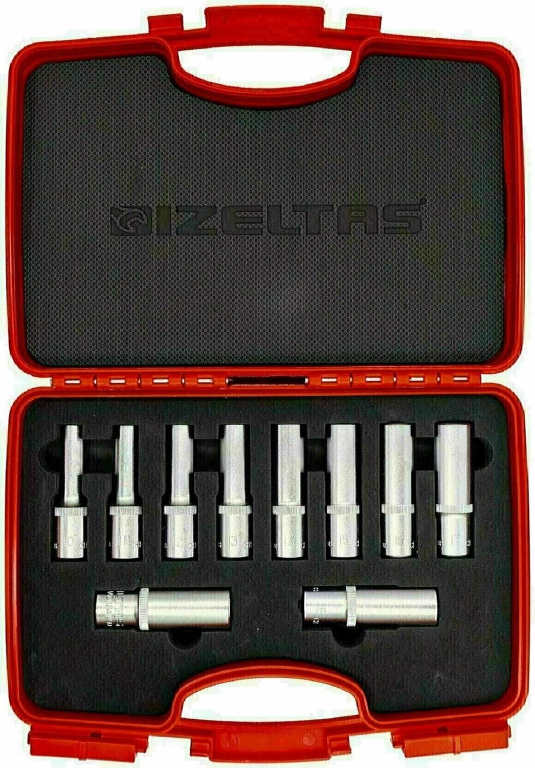 Altı Köşe Derin Lokma Anahtar Takımı 1/2” 10 Parça 1108 00 6010